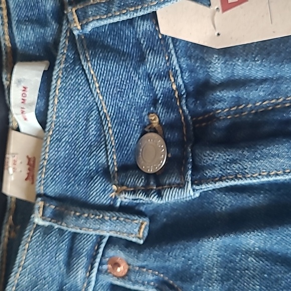 Levi's Girl Shorts, Blue - Picture 9 of 9